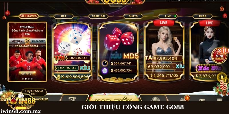 Giới thiệu về cổng game tại GO88 